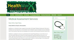 Desktop Screenshot of healthworx.net.au